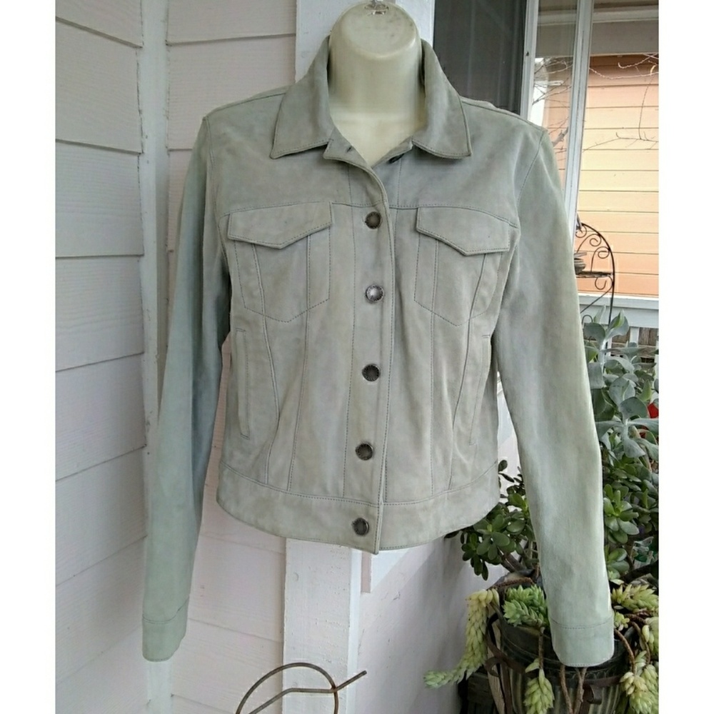 LEVI'S MADE & CRAFTED SUEDE TRUCKER JACKET